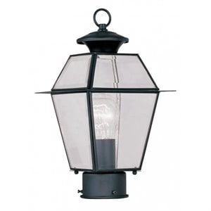 Livex Lighting Westover Outdoor Post Head in Black