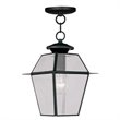 Livex Lighting Westover Outdoor Chain Hang in Black
