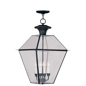 Livex Lighting Westover Outdoor Chain Hang in Black