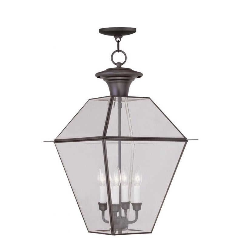 Livex Lighting Westover Outdoor Chain Hang in Bronze