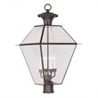 Livex Lighting Westover Outdoor Post Head in Bronze