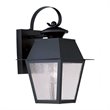 Livex Lighting Mansfield Outdoor Wall Lantern in Black