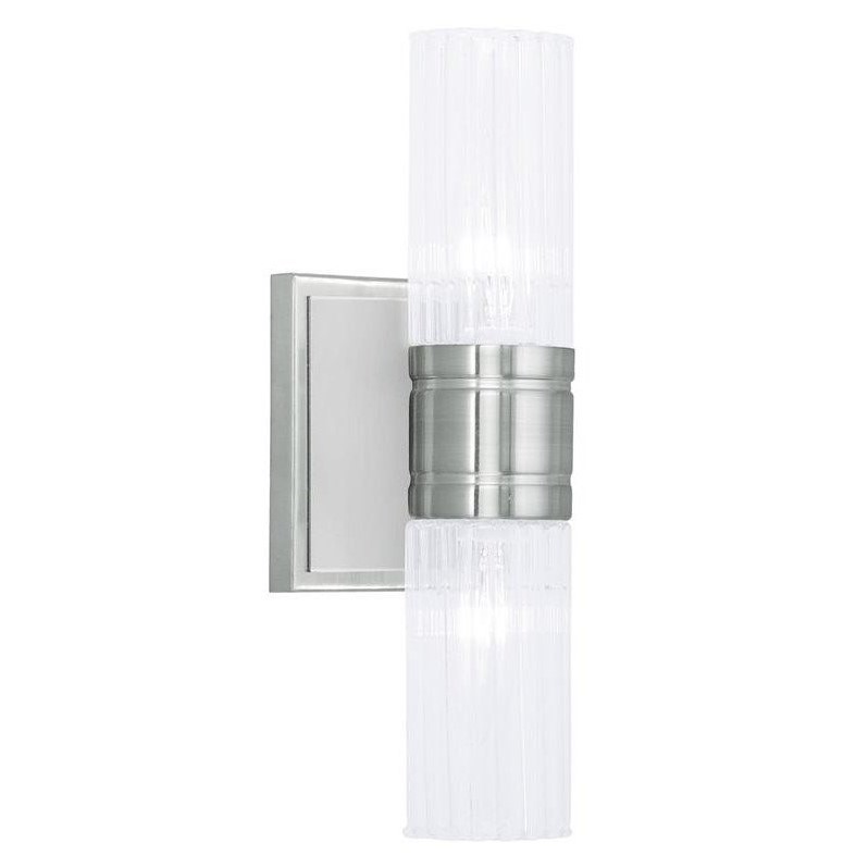 Livex Lighting Midtown Bath Light in Brushed Nickel