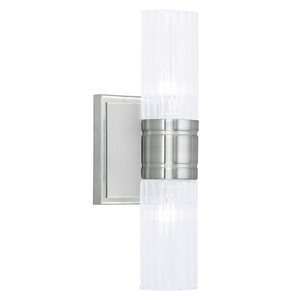 Livex Lighting Midtown Bath Light in Brushed Nickel