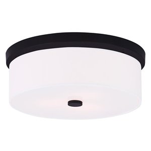 Livex Lighting Meridian Ceiling Mount in Bronze