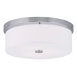 Livex Lighting Meridian Ceiling Mount in Brushed Nickel