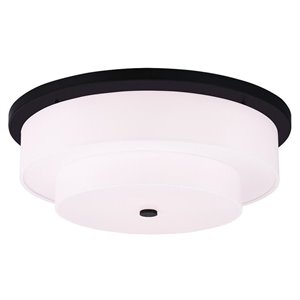 Livex Lighting Meridian Ceiling Mount in Bronze