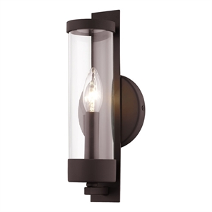 Livex Lighting 1 Wall Scone W4 3/4&quot 1-C 1Pk UPS