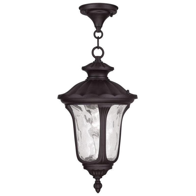 Livex Lighting Oxford Outdoor Chain Hang in Bronze
