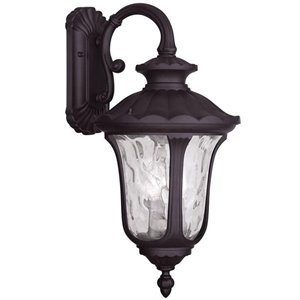 Livex Lighting Oxford Outdoor Wall Lantern in Bronze