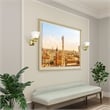 Livex Lighting Mission Bath Light in Polished Brass