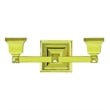 Livex Lighting Mission 2 Bath Light in Polished Brass