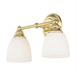 Livex Lighting Somerville 2 Bath Light in Polished Brass