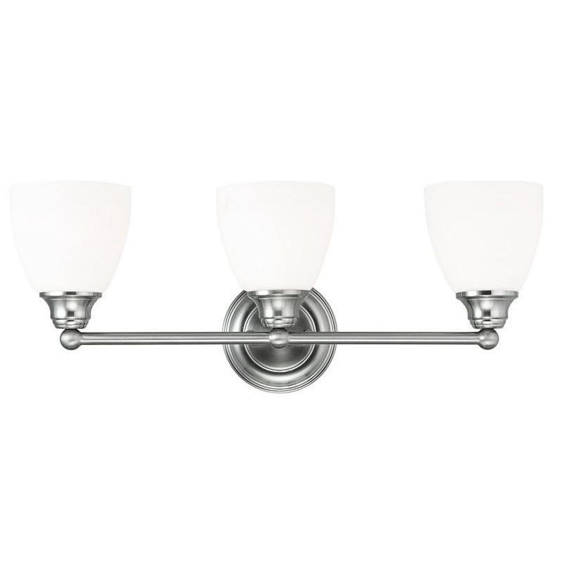 Livex Lighting Somerville Bath Light in Brushed Nickel