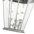 Livex Lighting Georgetown Outdoor Wall Lantern in Brushed Nickel