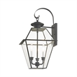 Livex Lighting Westover Outdoor Wall Lantern in Charcoal