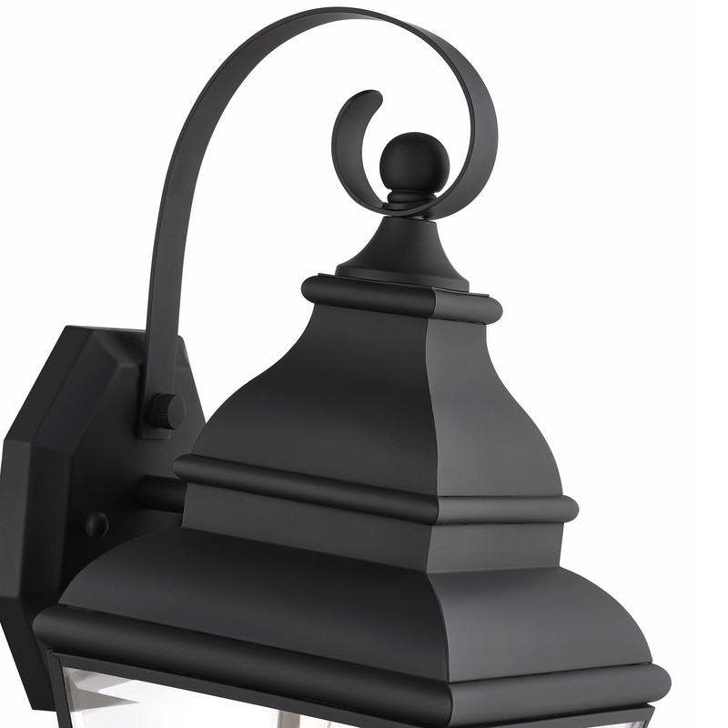 Livex Lighting Exeter Outdoor Wall Lantern in Black