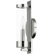 Livex Lighting Castleton 1 ADA Wall Sconce in Polished Chrome
