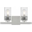 Livex Lighting Harding 2 Light Bath Vanity Light in Polished Chrome