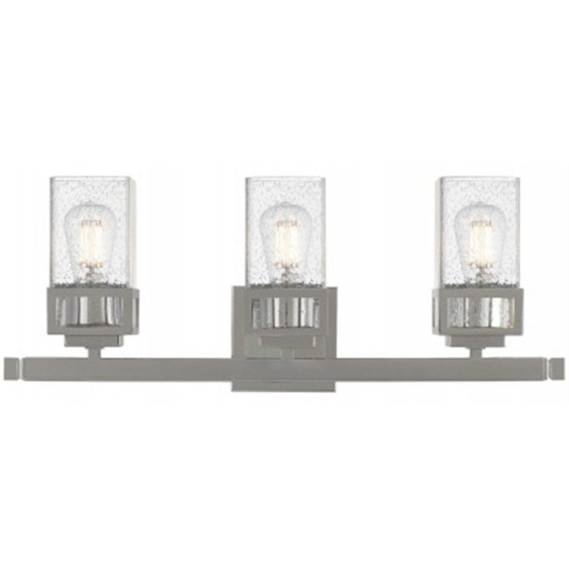 Livex Lighting Harding 3 Light Bath Vanity Light in Polished Chrome