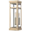 Livex Lighting Hopewell Outdoor Wall Lantern in Antique Brass