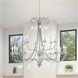 Livex Lighting Daphne 18 Light Foyer Chandelier in Polished Chrome