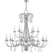 Livex Lighting Daphne 18 Light Foyer Chandelier in Polished Chrome
