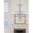 Livex Lighting Daphne 18 Light Foyer Chandelier in Polished Chrome