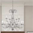 Livex Lighting Daphne 15 Light Foyer Chandelier in Polished Chrome