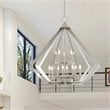 Livex Lighting Prism 15 Light Foyer Chandelier in Brushed Nickel