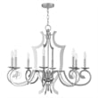 Livex Lighting Aldrich 8 Light Chandelier in Polished Chrome