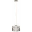 Livex Lighting Hilliard Mini Pendant Light in Brushed Nickel