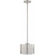Livex Lighting Hilliard Mini Pendant Light in Brushed Nickel