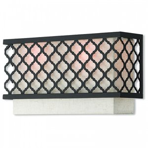 Livex Lighting Arabesque 2 Light ADA Wall Sconce in English Bronze