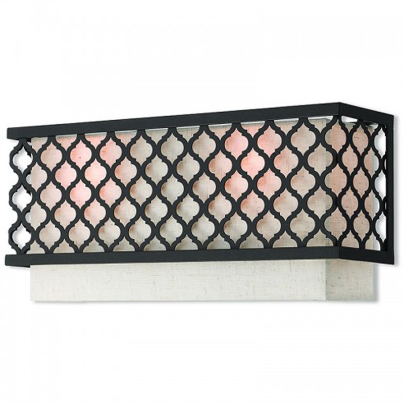 Livex Lighting Arabesque 2 Light ADA Wall Sconce in English Bronze