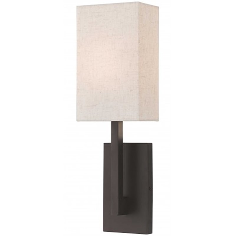 Livex Lighting Hayworth ADA Wall Sconce in Bronze