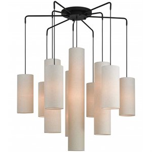 Livex Lighting Strathmore 15 Light Foyer Chandelier in Bronze