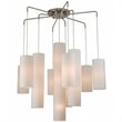 Livex Lighting Strathmore 15 Light Foyer Chandelier in Brushed Nickel