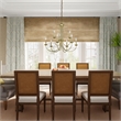 Livex Lighting Estate 9 Light Chandelier in Polished Brass