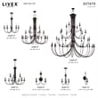 Livex Lighting Estate 9 Light Chandelier in Bronze