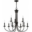 Livex Lighting Estate 9 Light Chandelier in Bronze