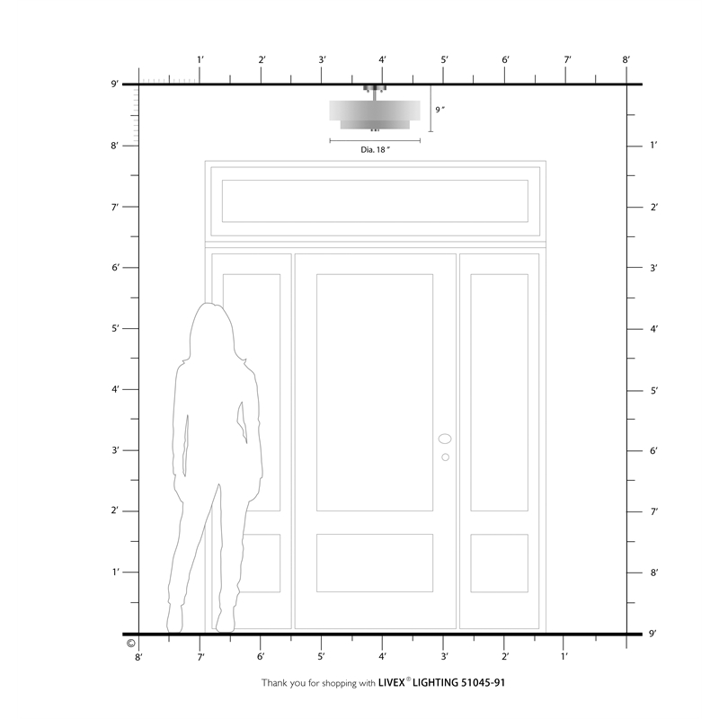 Livex Lighting Meridian 9