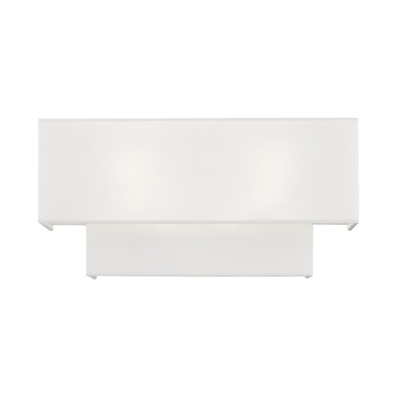 Livex Lighting Claremont 2 Light ADA Wall Sconce in Brushed Nickel