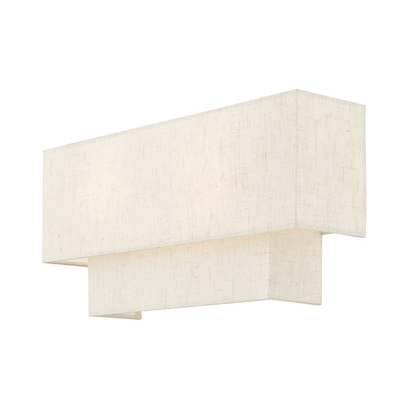 Livex Lighting Claremont 2 Light Semi Flush Mount in English Bronze