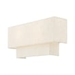 Livex Lighting Claremont 2 Light Semi Flush Mount in English Bronze