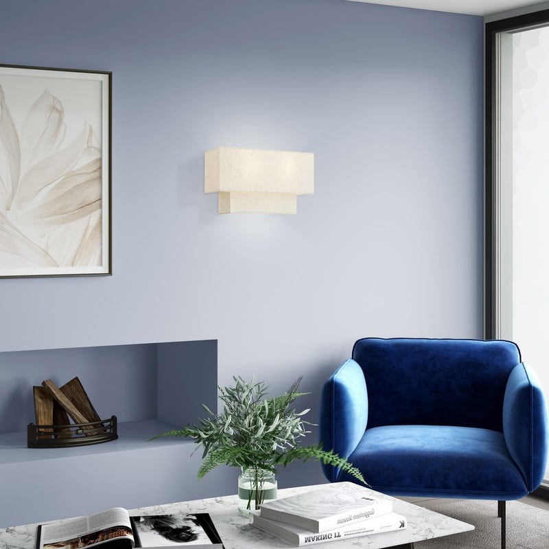 Livex Lighting Claremont 2 Light ADA Wall Sconce in English Bronze