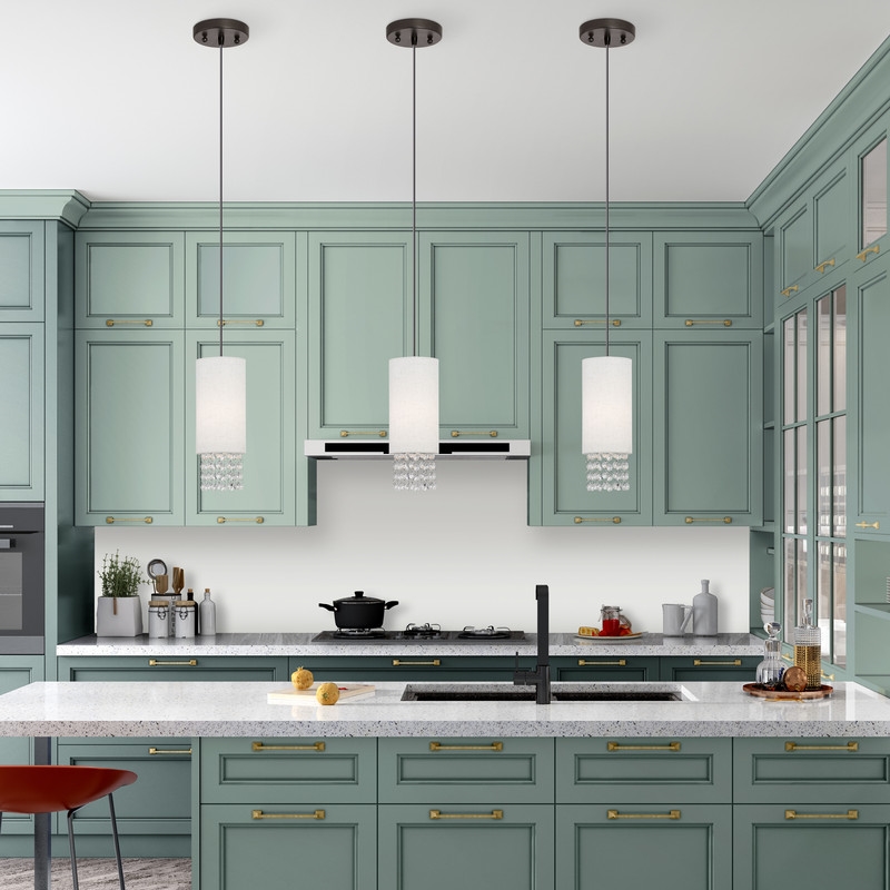 Livex Lighting Carlisle Mini Pendant Light in English Bronze