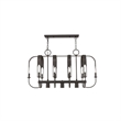 Livex Lighting Addison 13 Light Linear Chandelier in English Bronze