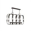 Livex Lighting Addison 13 Light Linear Chandelier in English Bronze