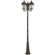 Livex Lighting Morgan 3 Light Outdoor Post Lantern in Bronze